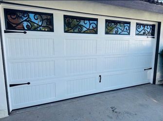 Carriage garage doors