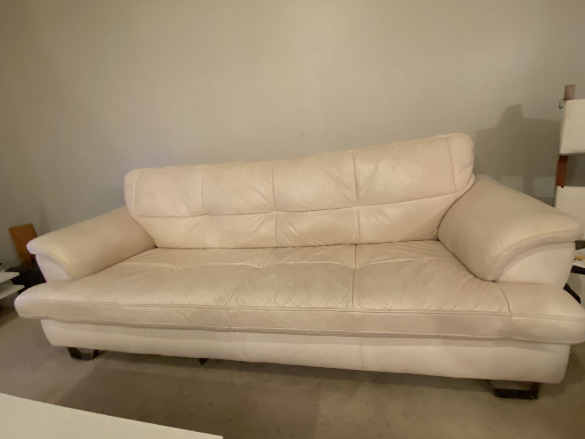Leather sofa