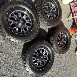 Fuel Rims And Tires 