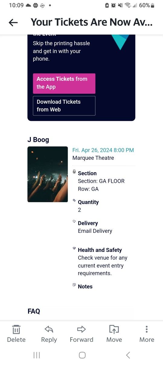 J-Boog Concert Tickets