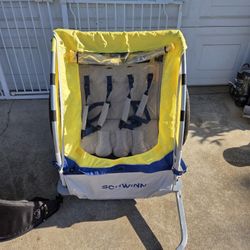 Schwinn double bike trailer!