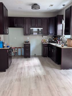 Dark Espresso Kitchen Cabinet Set