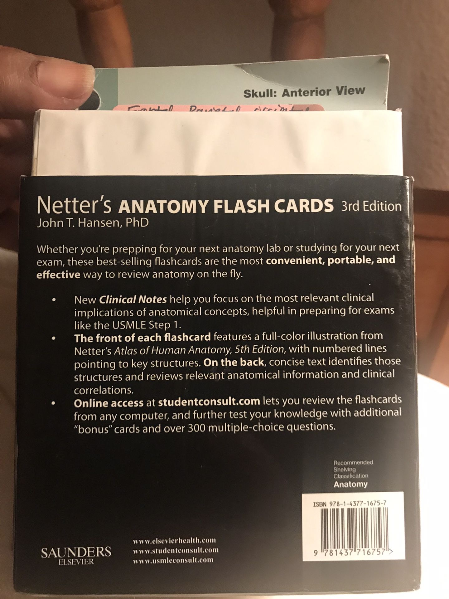 Netter’s Anatomy Flash Cards. 3rd edition