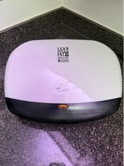 George Foreman Grill with removable trays