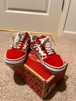 Red Old Skool Vans