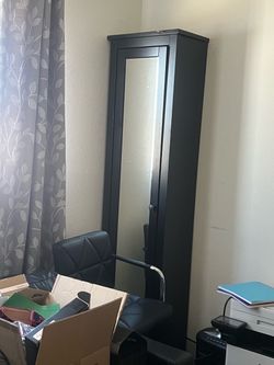 Long thin closet