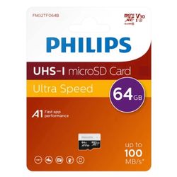 PHILIPS microSD Card 64GB U3 V30 NEW!! NIB