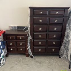 Nightstand Dresser Bed Mattress