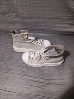 PF Flyers Allston Hi Top Sneakers girls size 7