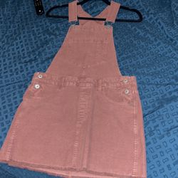 American Eagle corduroy overall dress  