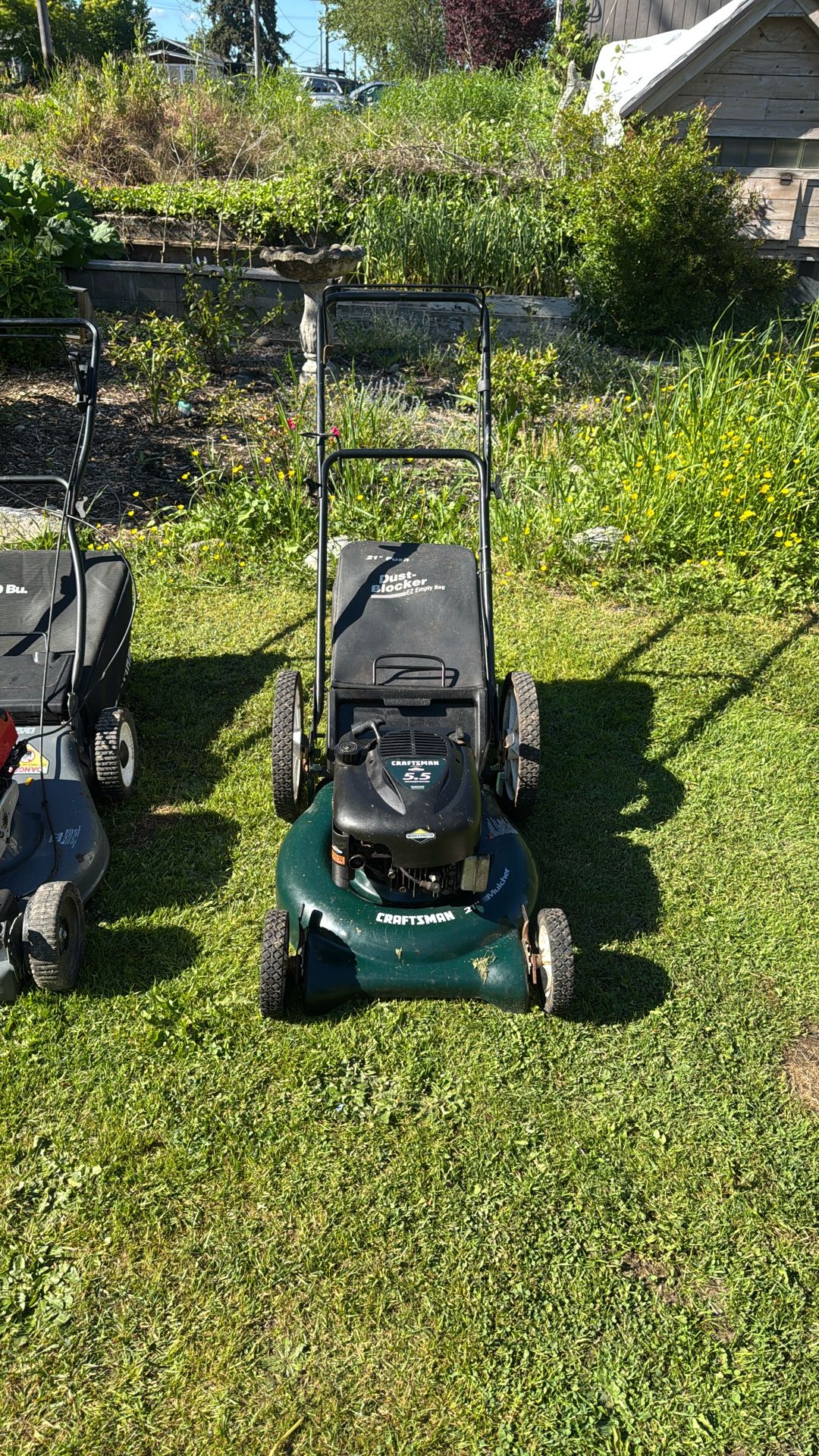 Craftsman Push Mower With Bag Bring Me Your Broken One