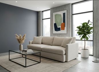 Crate Barrel Deep Sofa