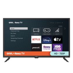 onn. 32" Class HD (720P) LED Roku Smart TV