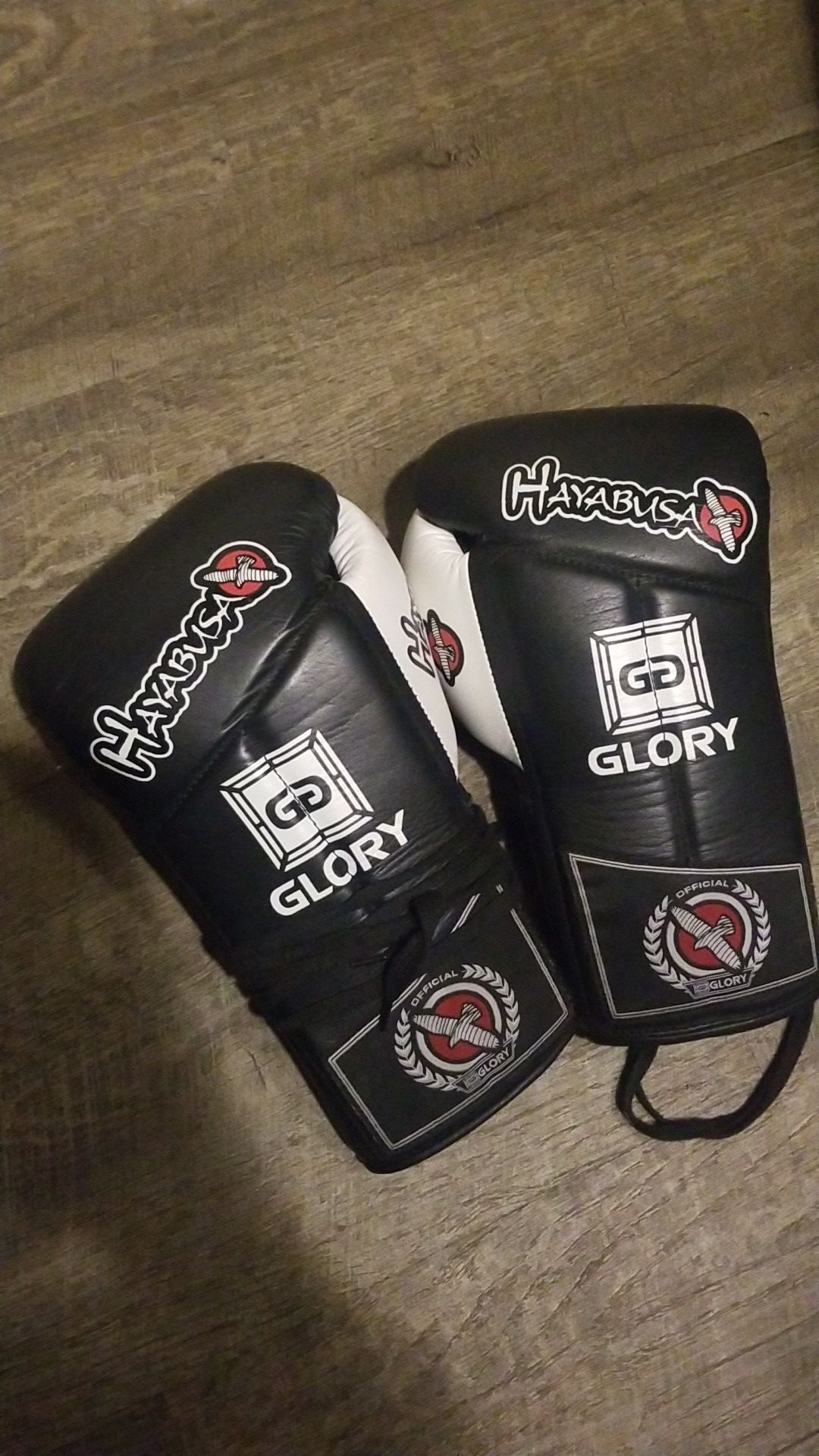 Hayabusa Glory 10 oz gloves barely used