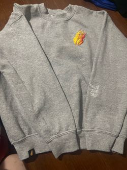 Gray Crewneck Sweatshirt Trust Your Fire