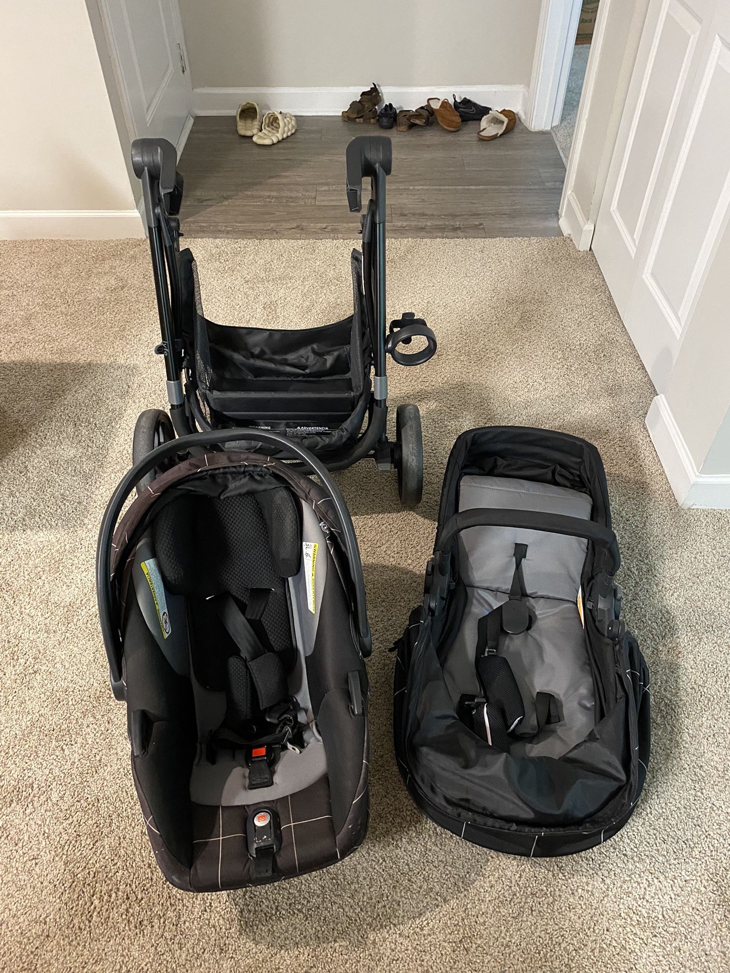 3 in 1 Stroller/Car Seat