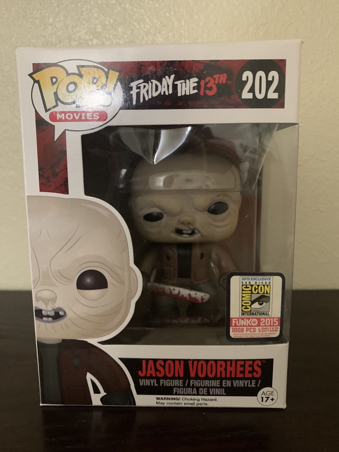 Jason Voorhees 202 (unmasked) Funko Pop