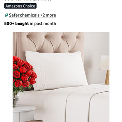 New Twin XL Mattress and bedding