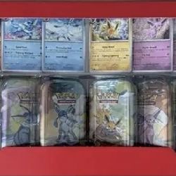 Pokemon Costco Prismatic Evolution Tins 8pk