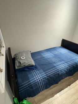 Twin Bed W/Mattress and/or Dresser