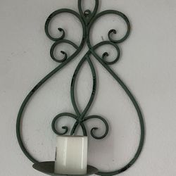 Wall mounted candle holders