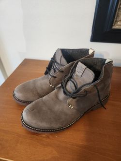 Zara lace-up ankle boots