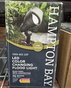 Hampton Bay LED Color Changing Flood Light 75W Equiv