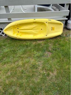6 ft Yellow Children Kayak