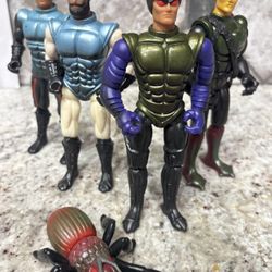 Sectaurs Action Figures