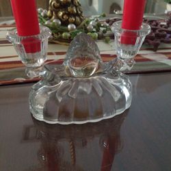 Small Christal Candle holder $3.00