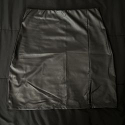 Leather Skirt
