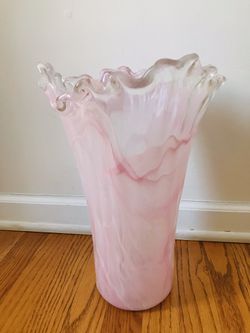 Marble Flower Vase (Pink)