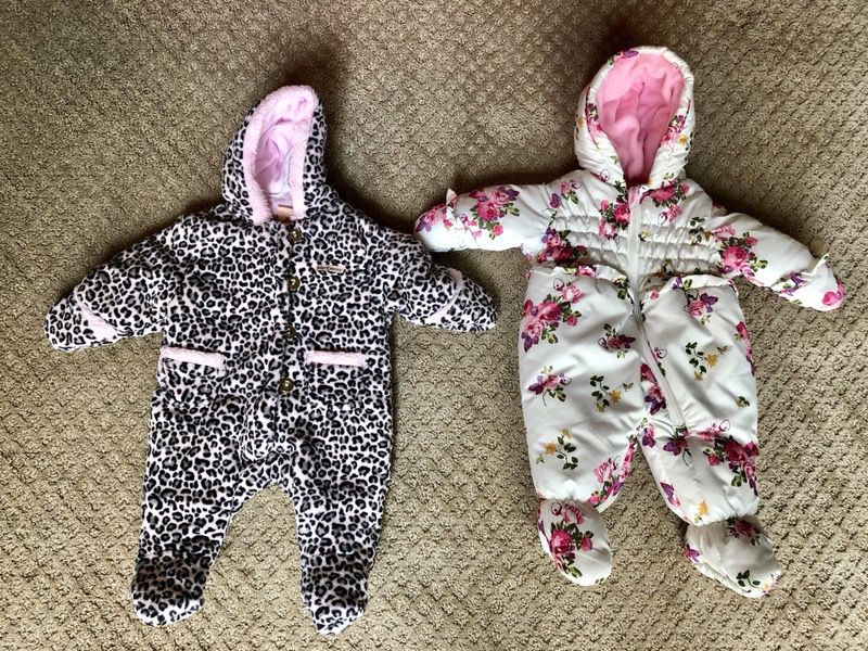 Baby snow suits new