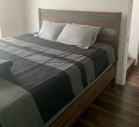Bedroom set (king bed frame and dresser)