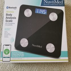 NuvoMed Body Analysis Scale (Never Opened)