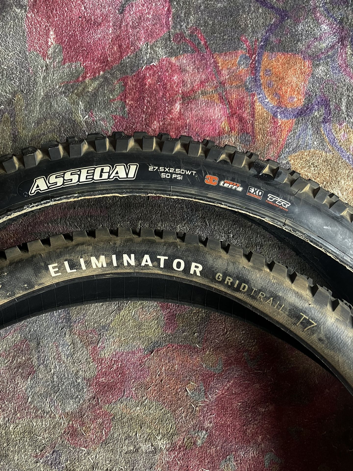 Mtb Tires 27.5 Very Good Condition $20 Ea