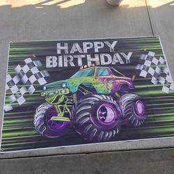 Monster Truck Party Decor