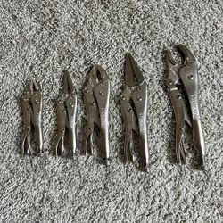 Hand Tools - Mixed Locking Plier Set