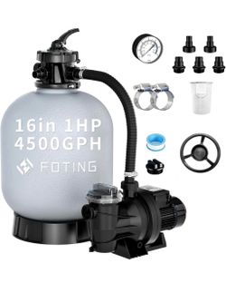 Pool sand filter pump