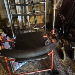 Walker Rollator / Rollator Walker With Storage + Height Adjustable 