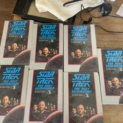 Star Trek 7 Sealed VHS Tapes 14 Episodes