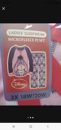Eeyore Warm Pajamas Size 2X New