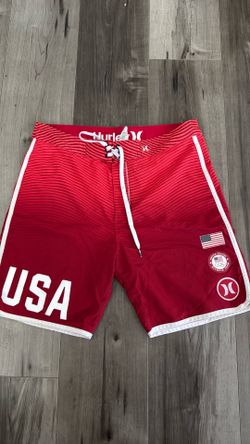 USA x Hurley swim board shorts size 32