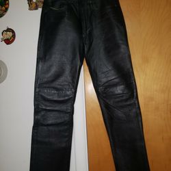 Leather Motorcycle Pants