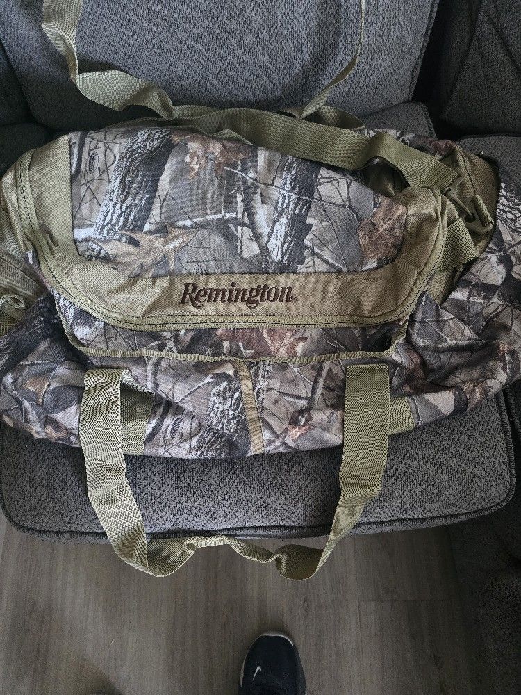 2 Remington Camouflage Duffle Bags