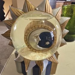 CELESTIAL SUN MOON SNOWGLOBE SPENCERS 1999