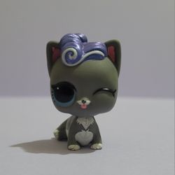 LOL Bubbly Surprise Pet Kitty Cat Grey 1.5"
