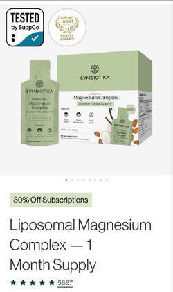 Cymbiotica magnesium complex 28 pack