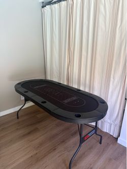 High-Quality Never Used Poker Table