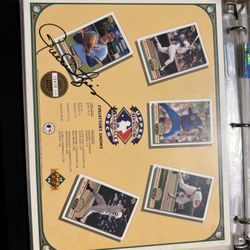 Rollie fingers Signed 1992 Upper Deck Heroes
